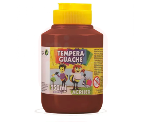 Tinta Guache 250ml Marron - Acrilex