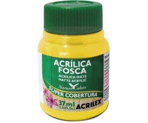 Tinta Acrilica Fosca 37ml Amarelo Ouro 505 - Acrilex