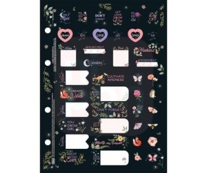 Bloco de Fichário Capricho 80 Folhas - Tilibra