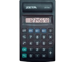 Calculadora 8 Dígitos ZT715 - Zeta