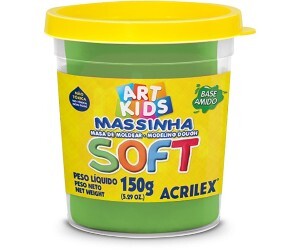 Massa de Modelar 150g Soft Verde - Acrilex