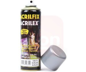 Verniz Fixador Brilhante Spray Acrilfix 300ml - Acrilex