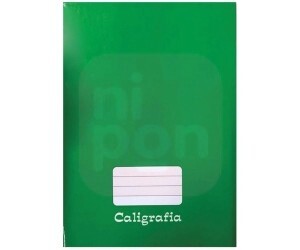 Caderno Caligrafia Vertical 48 Folhas Verde - Tamoio
