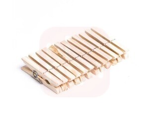 Prendedores de Roupa de Madeira