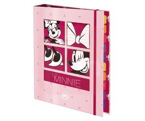 Fichário Colegial com elástico Minnie com 48 Folhas decoradas – 3781