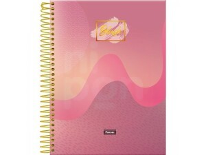 Caderno 01 Matérias Blush - Foroni