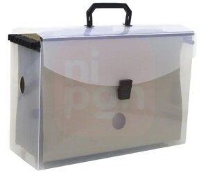 Maleta Arquivo c/ 10 Pastas Suspensas Kraft - Dello