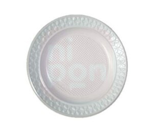 Prato Descartável Sobremesa C/10