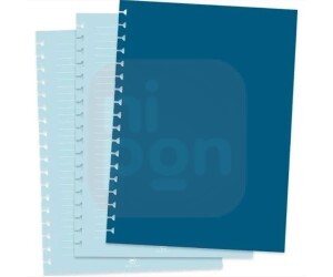 Refil Caderno Smart Universitário Azul com Linhas Brancas - 48 Folhas - DAC