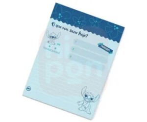 Caderno Argolado Mini 80FLS - STITCH - UN - DAC