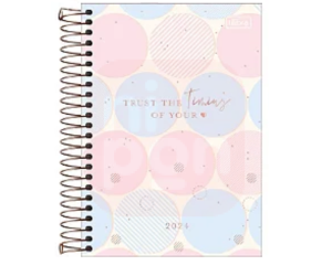 Agenda 2024 Soho Tilibra Espiral 176 Folhas