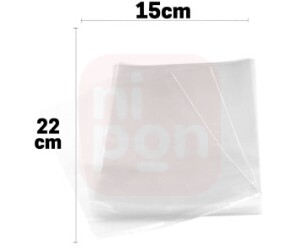 SACO PLASTICO 15X22