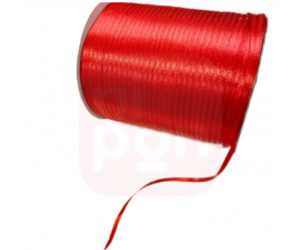 Fita de Cetim de 4mm por metro Vermelho