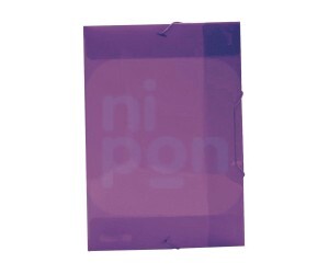 Pasta ABA Elástico Oficio TOP LINE - Roxa