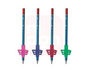 Adaptador Grip Ergonômico Para Lápis Emborrachado Dedal