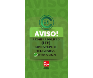 A COMPRA DO LIVRO SOCIO EMOCIONAL (LIV) ESTÁ DISPONÍVEL PARA COMPRA SOMENTE PELO TELEVENDAS.