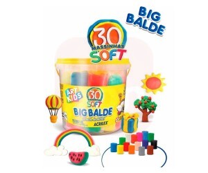 Massa de Modelar Big Balde 1,5Kg - Acrilex