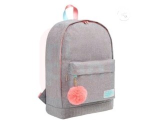 Mochila Académie Dots Cinza - Tilibra