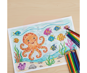 Lápis de Cor 12 Cores - Leo e Leo