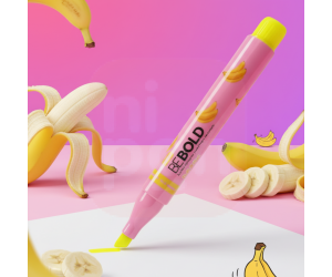 Marca-Texto Be Bold Fruit Edition – Banana