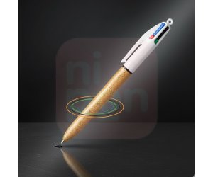 Caneta Esferográfica Retrátil 4 Cores Firework - BIC 