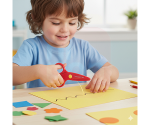 Tesoura Escolar Little Creatives